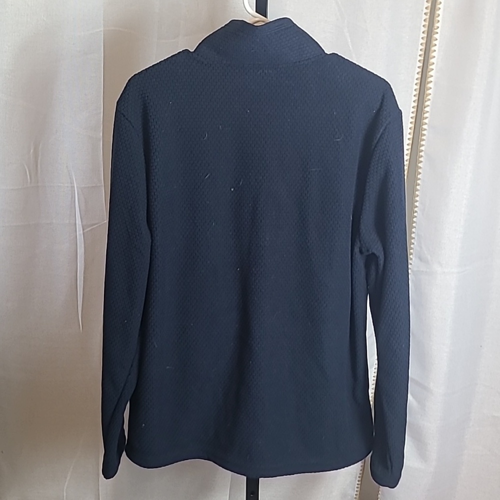 Free Country Brick Fleece  Zip Front Fleece Blue Size Med.  NEW - Picture 6 of 6